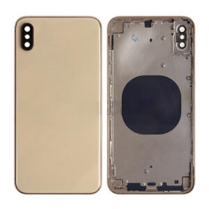 For Apple iPhone XS Max Middle Frame and Back Cover Glass