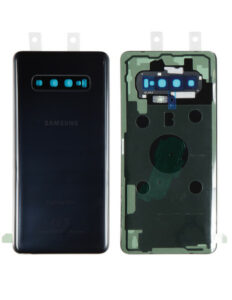 Battery Cover with Camera Lens & Adhesive for Samsung Galaxy S10 Plus