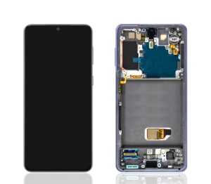 Original Amoled Screen Assembly without Frame For Samsung Galaxy S21 G990 G991
