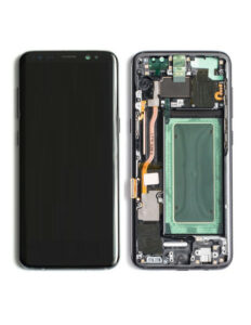 Original Refurbished AMOLED Assembly with Frame for Samsung Galaxy S8