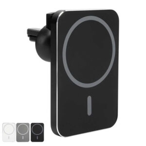 Charger 15W Square Magnetic Suction Wireless Charger Car Mobile Phone Holder Fast Charging