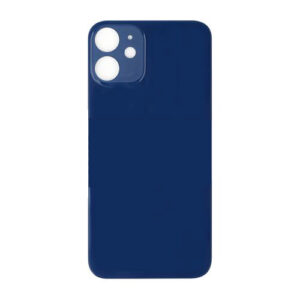 For Apple iPhone 12 mini Big Hole Back Cover Glass with Disassembly free Camera Frame and Lens