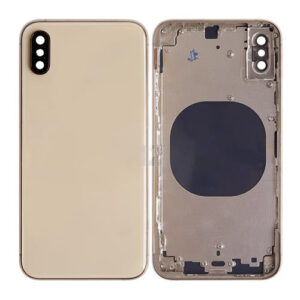 For Apple iPhone XS Middle Frame and Back Cover Glass